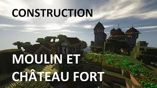 Miniature : Construction #13 MOULIN et CHÂTEAU FORT - CINEMATIQUE Minecraft