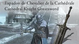 Miniature : DARK SOULS III Espadon du Chevalier de la Cathédrale