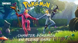 Miniature : ON CHANTE POKEMON EN GAME ! FORTNITE