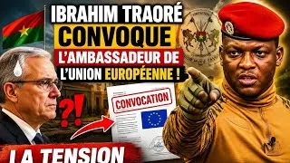 Miniature : 🔥 TRAORÉ FRAPPE FORT : L'AMBASSADEUR DE L'UE CONVOQUÉ ! 🚨