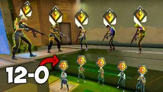 Miniature : 5 RADIANTS vs 5 GOLDS, mais les GOLDS commencent en 12-0...