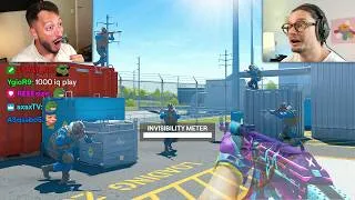 Miniature : ROKNAR et GUIZZI INVISIBLE contre 5 JOUEURS (2v5)