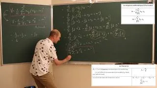 Miniature : Variance : Démontrer le passage entre les deux formules (Statistique Descriptive)