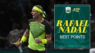Miniature : Rafael Nadal’s Best Points at the Rolex Paris Masters