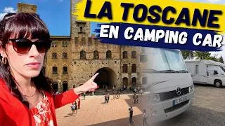 Miniature : Toscane en CAMPING CAR, la GALERE des spots commence!! Visite de Sienne EP05