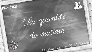 Miniature : La quantité de matière