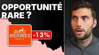 Miniature : Hermès chute en Bourse : L’opportunité d’une vie ?
