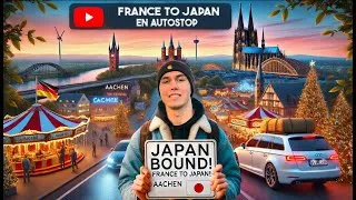 Miniature : FRANCE - JAPON EN STOP : L'ESPRIT DE NOËL EN ALLEMAGNE (ça roule fort sur l'autobahn)