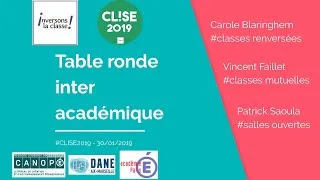 Miniature : Table ronde "Enseigner autrement" avec Carole Blaringhem, Vincent Faillet et Patrick Saoula.