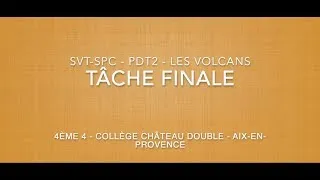 Miniature : Tache finale - PDT2 - 4ème 4