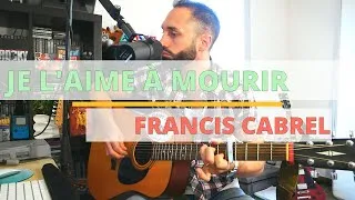 Miniature : Je l'aime à mourir (Francis Cabrel) - Morceau parfait pour travailler l'arpège aux doigts !