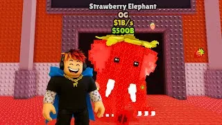 Miniature : J'ai débloqué TOUS les NOUVEAUX Brainrot de Vole un Brainrot (Objectif: éléphant fraise OG)