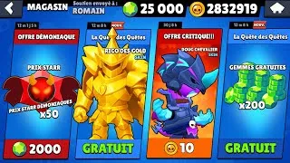 Miniature : ENFIN 😭 J'ACHÈTE TOUT pour TERMINER Brawl Stars