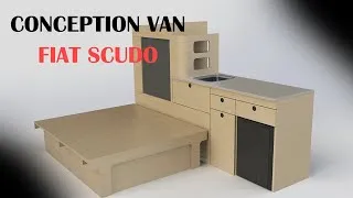 Miniature : Concevez l’aménagement de votre van- Fiat SCUDO