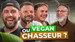 Miniature : CHASSEUR OU VEGAN ?! ( la vidéo des contraires ! ) DEVINE QUI JE SUIS ?! feat VALOUZZ ET GIUSEPPE