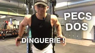 Miniature : Séance Pecs/Dos Épaule en muscu une DINGUERIE !