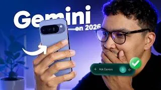 Miniature : 📱 Comment j’utilise GEMINI sur mon téléphone au quotidien ? Je vous montre tout !