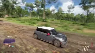 Miniature : Défis Mini cooper 2012 GP se faire flasher au radar des marécages