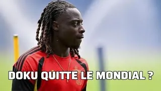 Miniature : Jérémy Doku va-t-il quitter la Coupe du monde 2026 pour son enfant ?