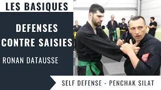 Miniature : Fondamentaux du Penchak Silat : Défenses contre les Saisies (Poignets, Cou, Corps, Guillotine…)