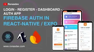 Miniature : FIREBASE AUTH en 60 MIN  L'App Mobile COMPLÈTE que PERSONNE ne t'Apprend !