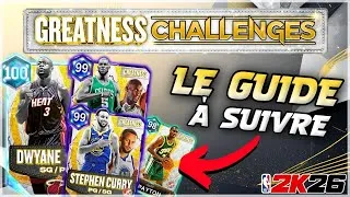 Miniature : NBA 2K26 MYTEAM - Obtiens WADE 100 GRATUIT ! GUIDE pour finir les NOUVEAUX DÉFIS GREATNESS
