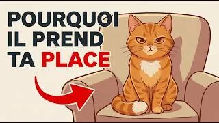 Miniature : Si ton chat prend ta place, voici ce qu'il essaie de te dire...