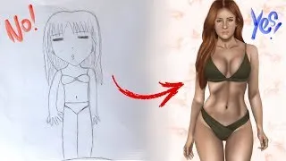 Miniature : JE REDESSINE MES VIEUX DESSINS (Timelapse)