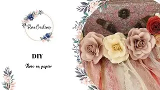 Miniature : DIY - Tuto - Rose en papier