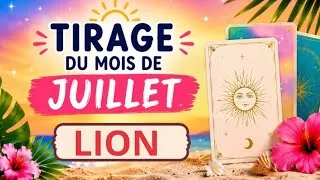 Miniature : LION ♌️ Juillet 2026 Un changement de chemin qui change tout ! Le bonheur 🤩