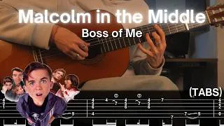Miniature : Malcolm in the Middle (Boss Of Me) Fingerstyle Guitar Cover (TAB)
