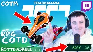 Miniature : CAPTURE POULETS?? RPG Cup Of The Day 08 mai 2023 VOD Live Stream TrackMania COTM RottenSkull RTSK