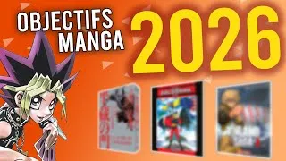 Miniature : Mes Objectifs manga 2026 👍 + le bilan 2025