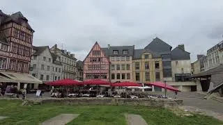 Miniature : Place du Vieux- marché à Rouen - Old market square in Rouen #shorts