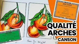 Miniature : Arches aquarelle : quel papier pour quel rendu ?