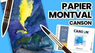 Miniature : Maîtriser le retrait en aquarelle avec le papier Montval Canson