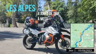 Miniature : Quatre jours de moto dans les Alpes 2023
