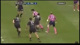 Miniature : Le coup de génie de Lionnel Beauxis (Stade Toulousain contre le stade français) #francerugby 