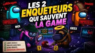 Miniature : Les 2 enquêteurs qui sauvent la Game ! (Among Us)