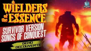 Miniature : WIELDERS OF THE ESSENCE - Le survivor version Songs of Conquest - Demo FR | RPG Univers