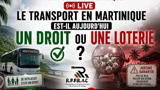 Miniature : TRANSPORTS EN MARTINIQUE : UN DROIT OU UNE LOTERIE ? 