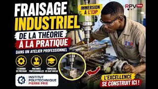 Miniature : FRAISAGE INDUSTRIEL :  DE LA THÉORIE À LA PRATIQUE DANS UN ATELIER PROFESSIONNEL