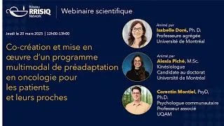 Miniature : Mise en œuvre d’un programme de préadaptation en oncologie pour les patients et leurs proches.