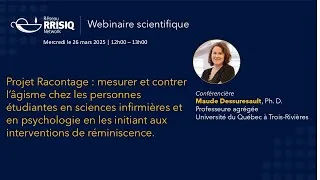 Miniature : Mesurer et contrer l’âgisme chez les étudiantes en sciences infirmières et psychologie