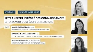 Miniature : Le transfert intégré des connaissances : le fondement d’une équipe de recherche