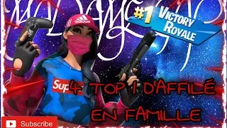 Miniature : FORTNITE - 4 TOP 1 D‘AFFILÉS AVEC CAPITANA & MELF