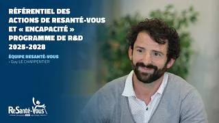Miniature : Référentiel des actions de ReSanté-Vous et "Encapacité" : Programme R&D 2025-2028
