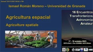 Miniature : Conf E de Ismael Román Moreno : Agricultura espacial