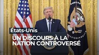 Miniature : États-Unis: Donald Trump donne un discours à la nation controversé - RTBF Info