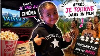 Miniature : On va voir Vaiana au cinéma… puis un appel INCROYABLE😱 Halya va jouer la petite sœur de Vaiana ?! 🌊✨